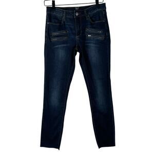 Versace 1969 Sportivo SRL Jeans Gypsy High Rise Rocco High Rise Moto Size 27/4